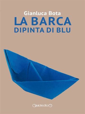 cover image of La barca dipinta di blu